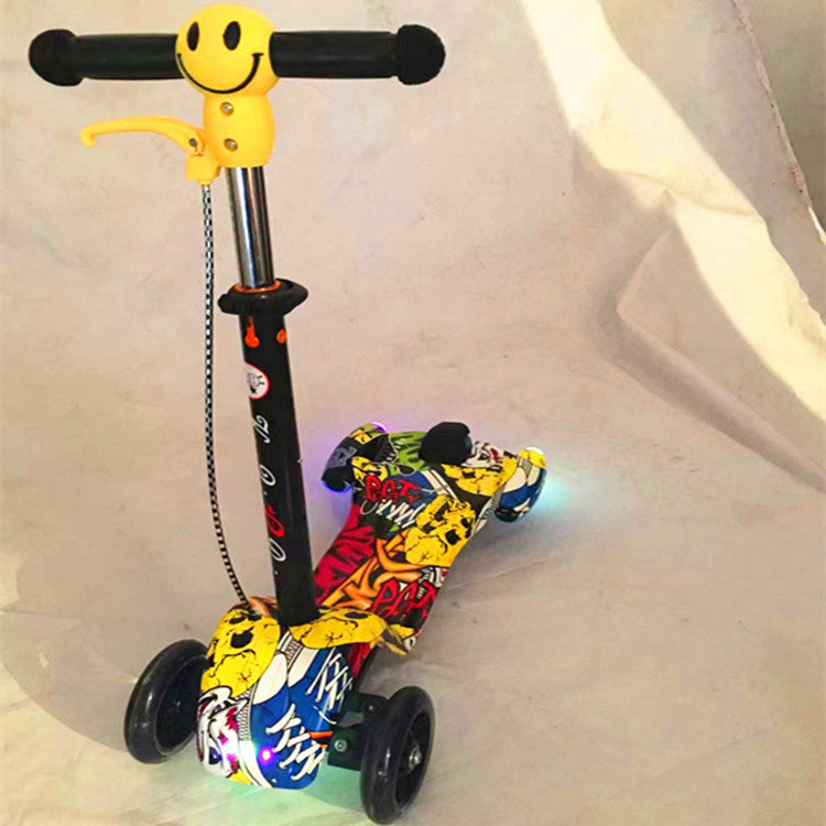 LED-beleuchteter Trick Scooter Brehn