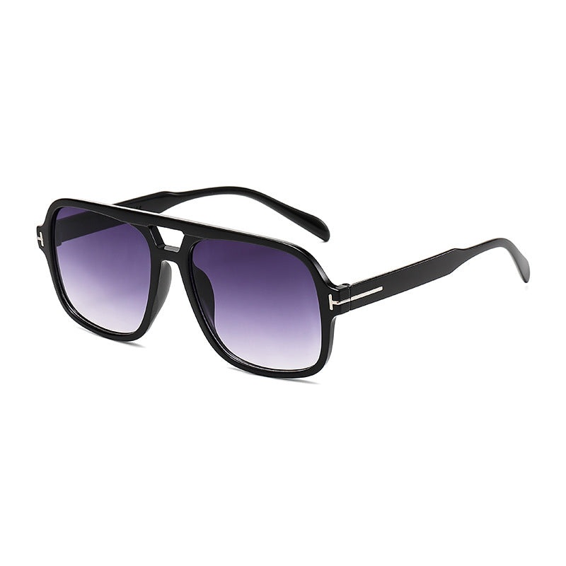 Damen Modische quadratische Sonnenbrille mit robustem Rahmen Brehn
