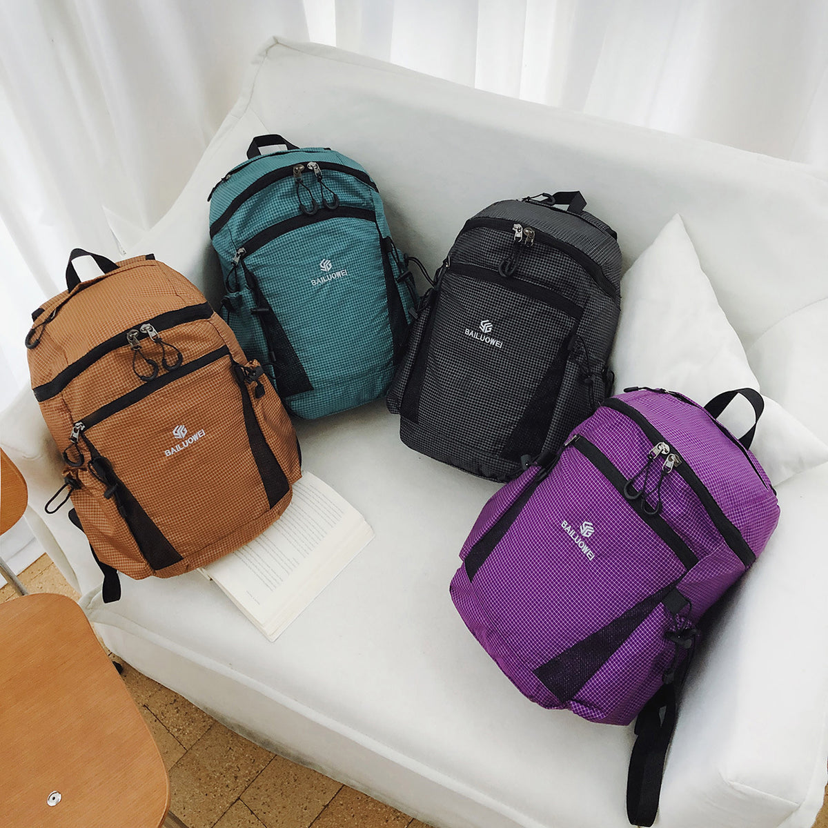 Stilvoller Mehrfach-Fach Outdoor-Rucksack Brehn
