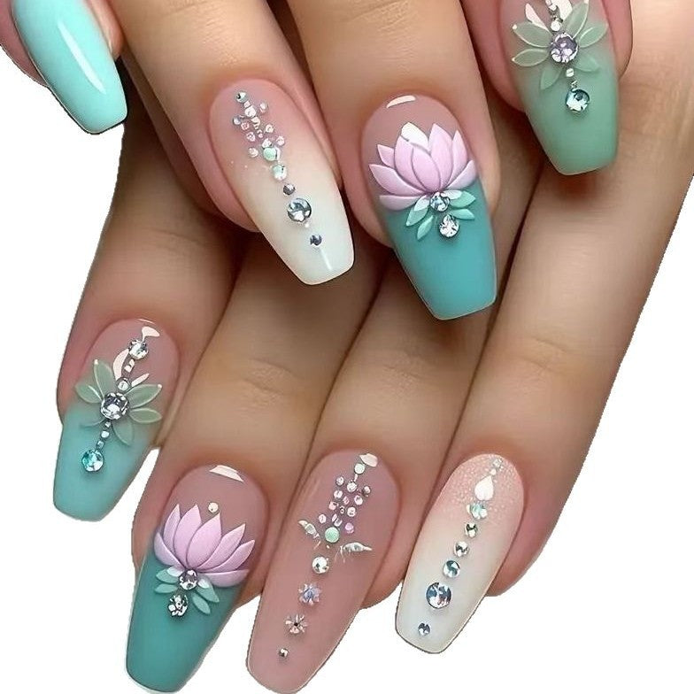Blumenverlauf Nagelkunstset Brehn