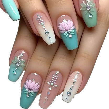 Blumenverlauf Nagelkunstset Brehn