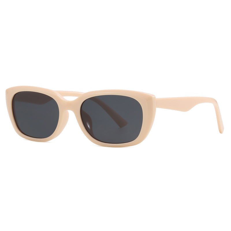 Damen trendige Cat-Eye Sonnenbrille im minimalistischen Design Brehn