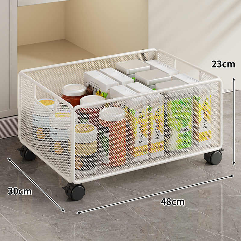 Unter-Schrank-Netz-Rollaufbewahrungskorb