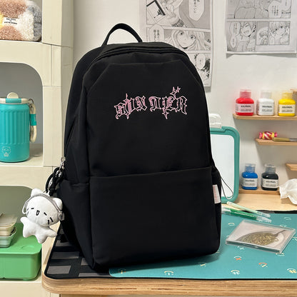 Stylische gestickte Rucksack Brehn 1791206064