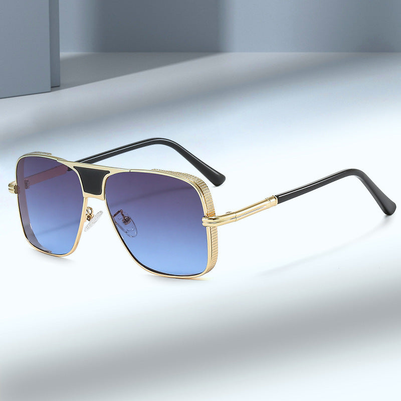Damen elegante Sonnenbrille mit modernem Oversized-Rahmen Brehn