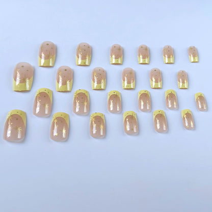 Luxus Druck-On Nagelkunst Set Brehn