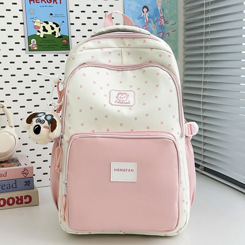 Stylischer Rucksack mit Sternenmuster