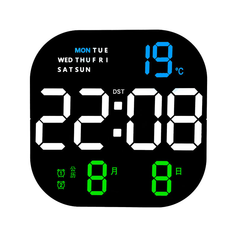 Digitaler Wecker mit Thermometer und Hygrometer Brehn