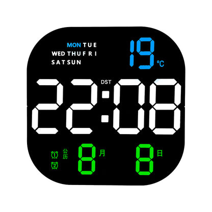 Digitaler Wecker mit Thermometer und Hygrometer Brehn