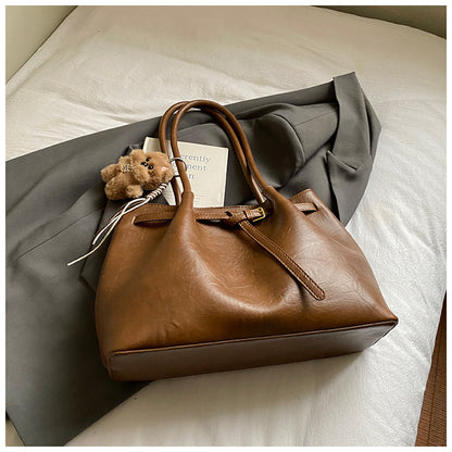 Luxuriöse Leder Schultertasche