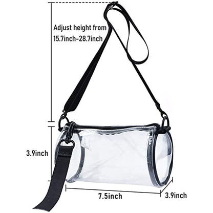 Transparente Handtasche mit Verstellbarem Schultergurt Brehn