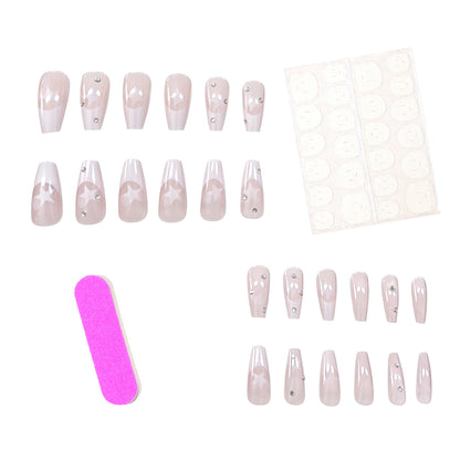 Glamorous Starry Nail Art Brehn