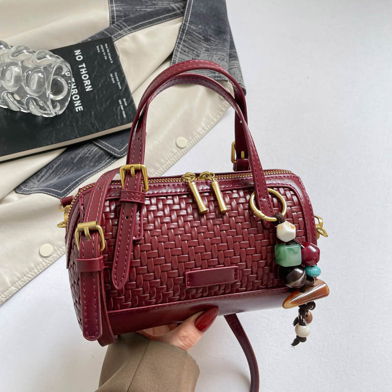 ven Leder Mini Handtasche Brehn