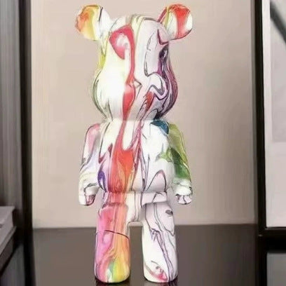 Abstrakte Kunst Bärenfigur für die Hausdekoration
