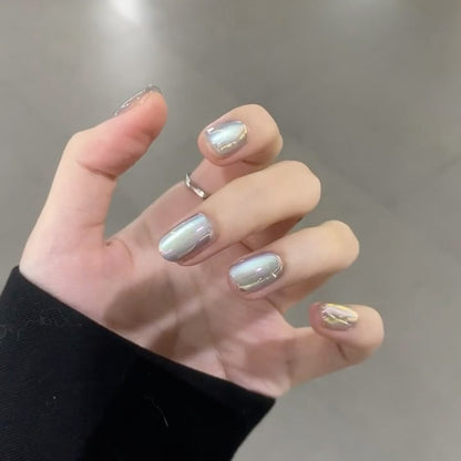 Hochglanz Gel Press-On Nägel Brehn