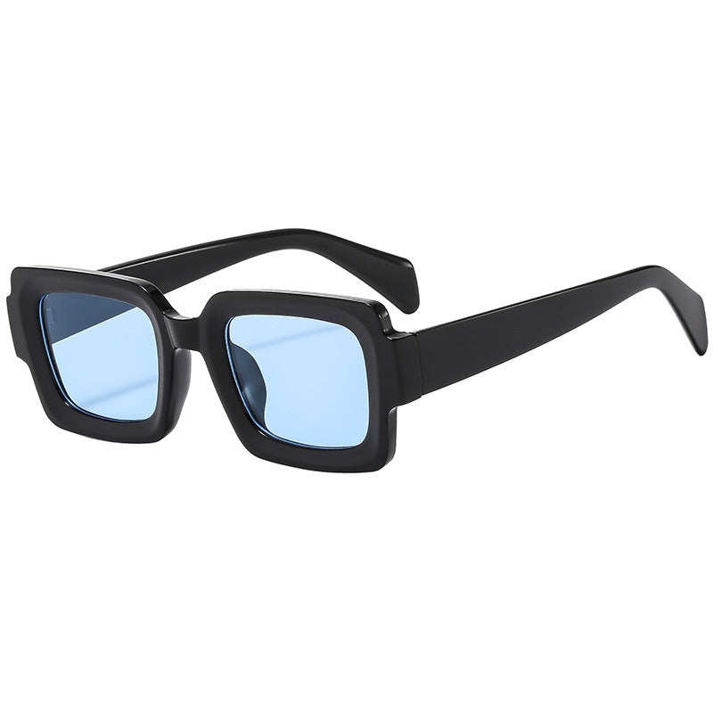 Damen Modische rechteckige Sonnenbrille mit eleganter Rahmendesign Brehn