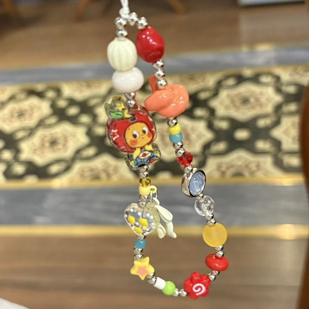 Fun-Themen Perlen Charme Brillenband Brehn