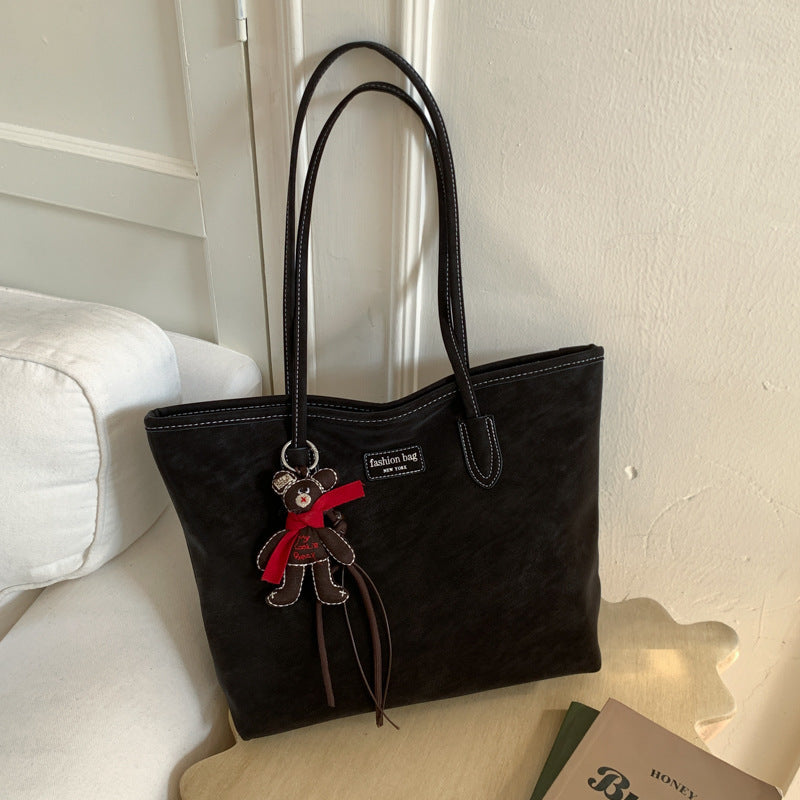 Elegante Kunstleder Tote Bag Brehn