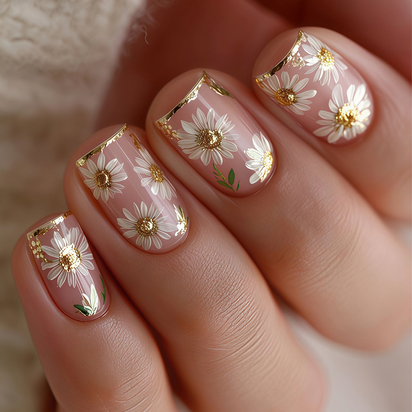 Saisonales thematisiertes Press-On-Nagelkunst-Set Brehn
