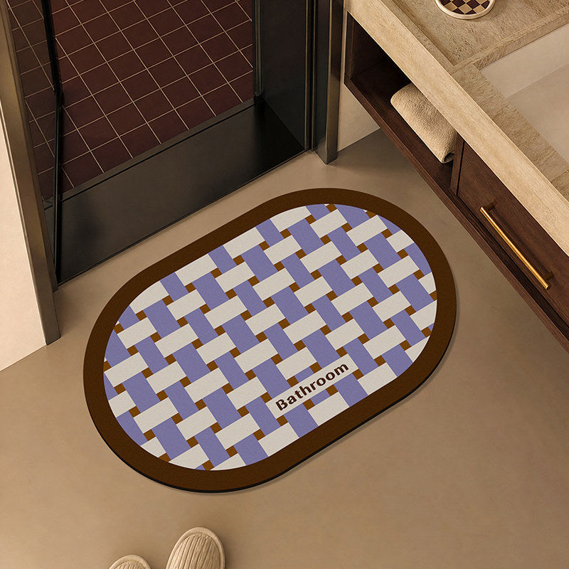 Stylische dekorative Fußmatte für Zuhause