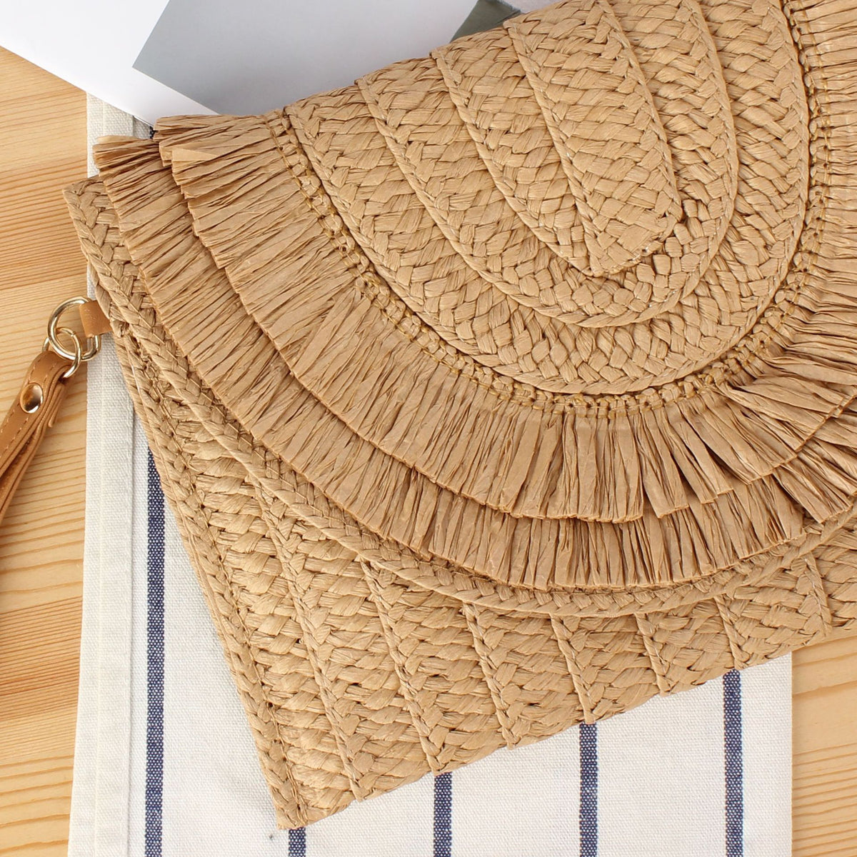 Handtasche mit Fransenverziertem Design Brehn