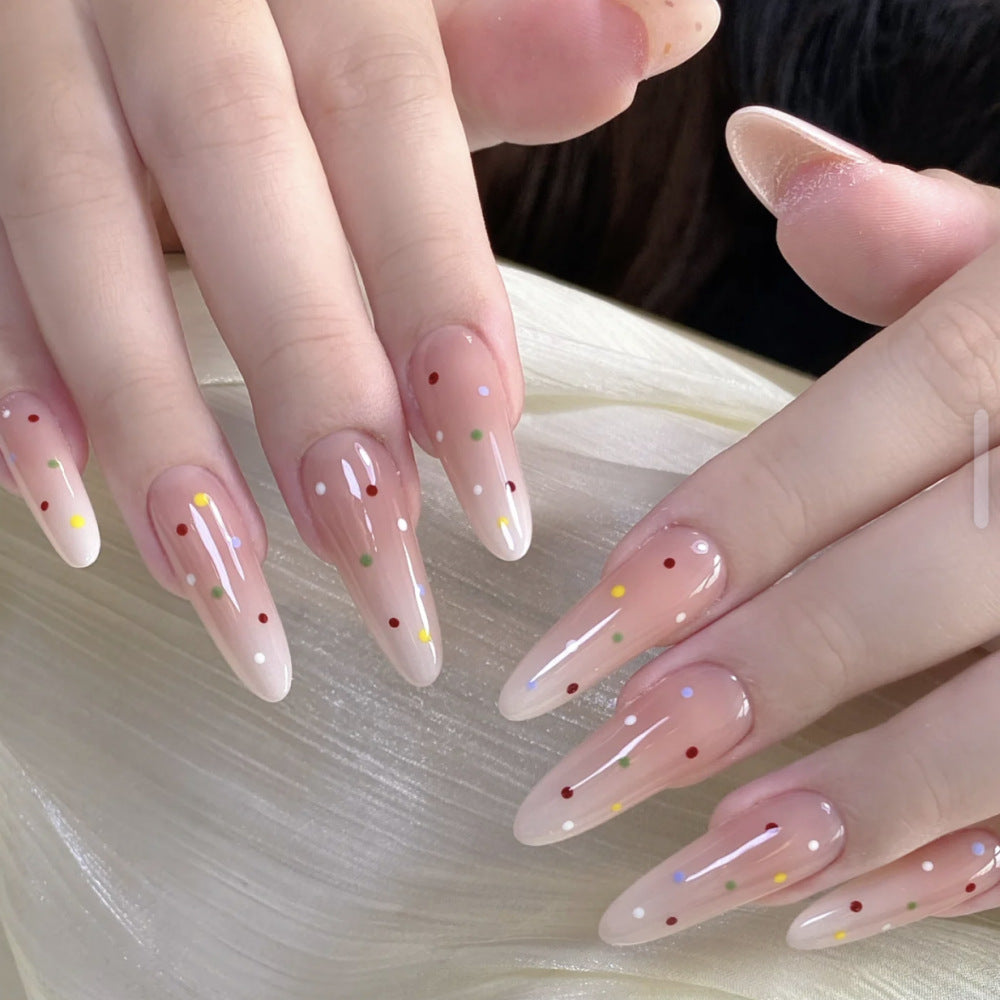 Verspielt Katzen-Themen Press-On Nail Art Brehn
