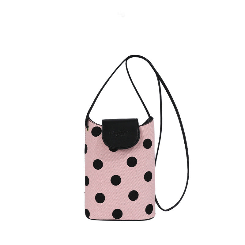 WoPlayful Polka Dot Umhängetasche Brehn