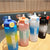 Damen praktische Isolier-Wasserflasche mit sicherem Verschluss Brehn