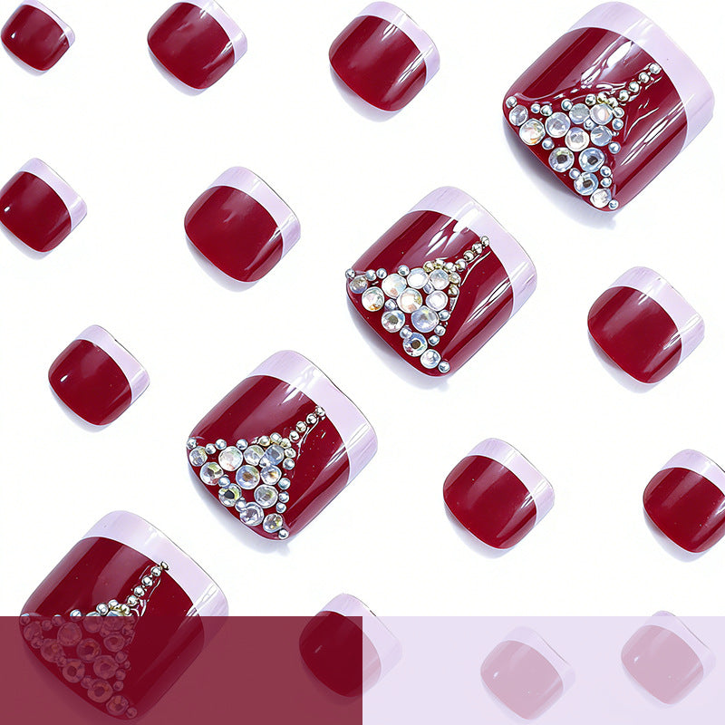 Premium Dekorative Pediküre Nagelkunst Brehn