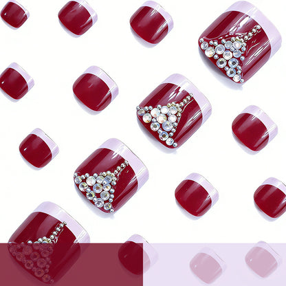 Premium Dekorative Pediküre Nagelkunst Brehn