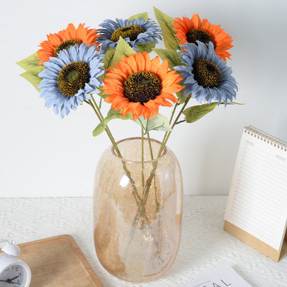 Dekorative Stoff Sonnenblumen Akzent