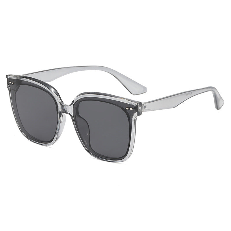 Damen quadratische Sonnenbrille mit verspiegeltem Farbverlauf Brehn