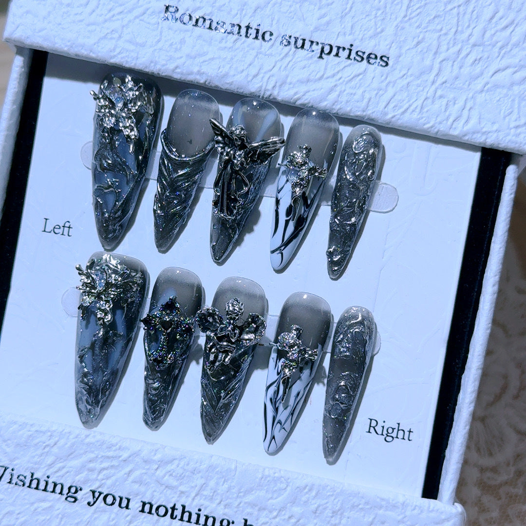 Künstlerisches 3D Nageldekorationsset