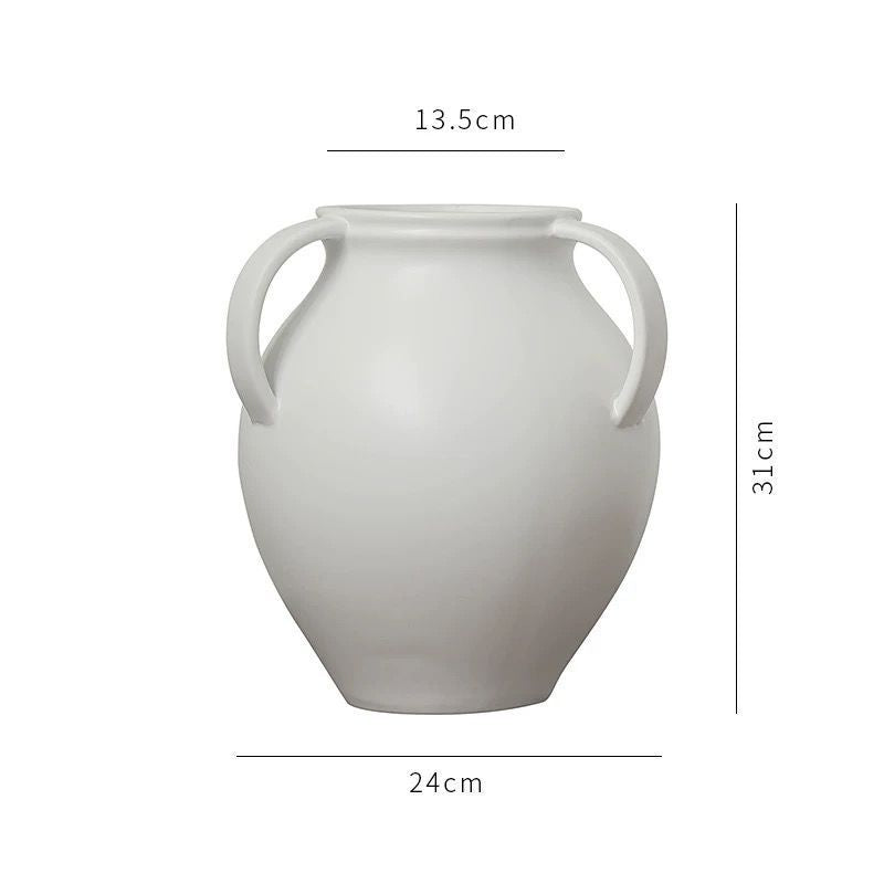 Künstlerische dekorative Keramikurne