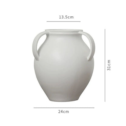 Künstlerische dekorative Keramikurne