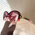 Damen Oversized Sonnenbrille mit modischem Gradient-Design Brehn