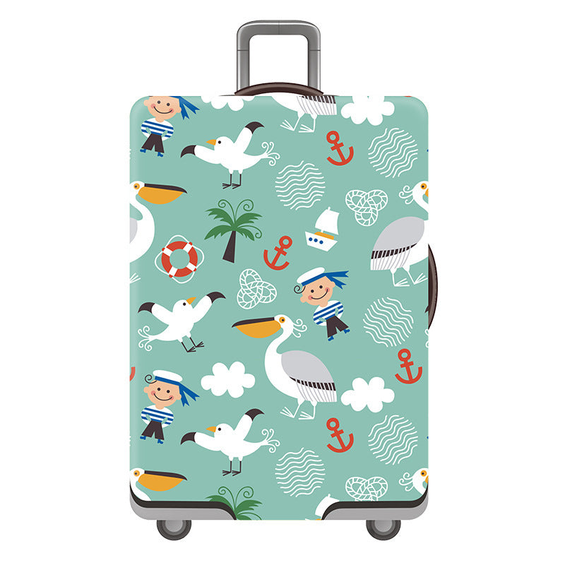 Damen Hartschalenreisekoffer mit verspieltem Flamingo-Design Brehn