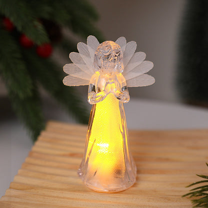 Dekorative LED Engel Figur Brehn