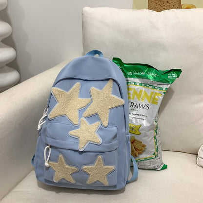 Stern-verzierte lässige Rucksack