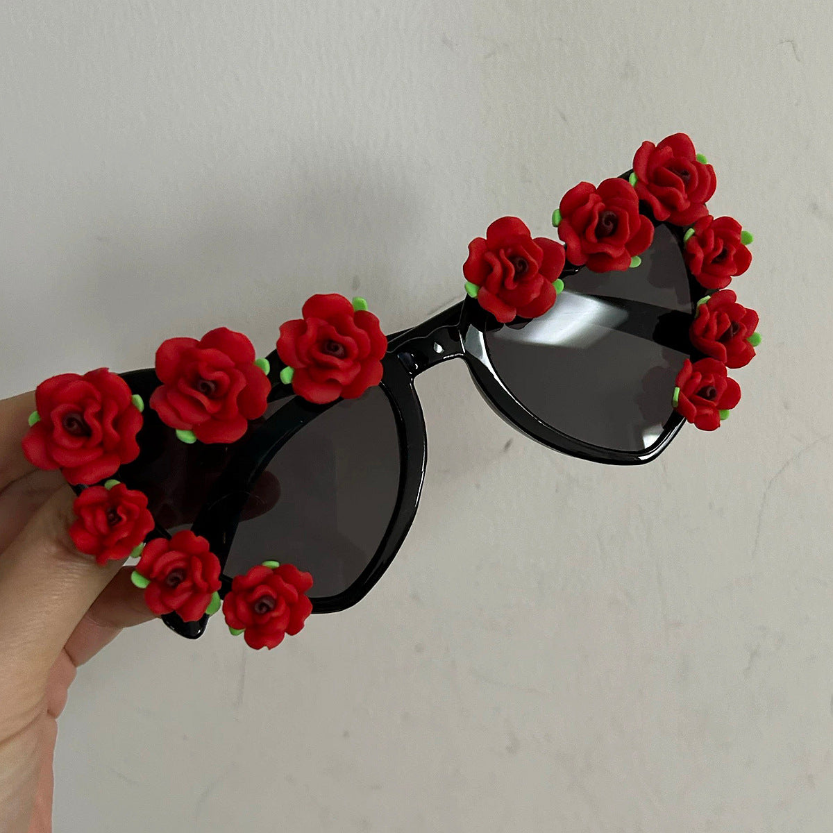Damen Sonnenbrille mit floralen Details Brehn