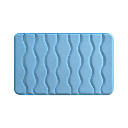 Weiche Wellen Design Badezimmermatte Brehn