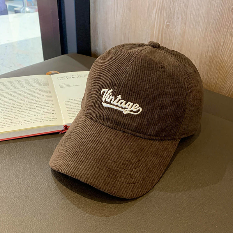 Herren Vintage Cord-Cap Brehn