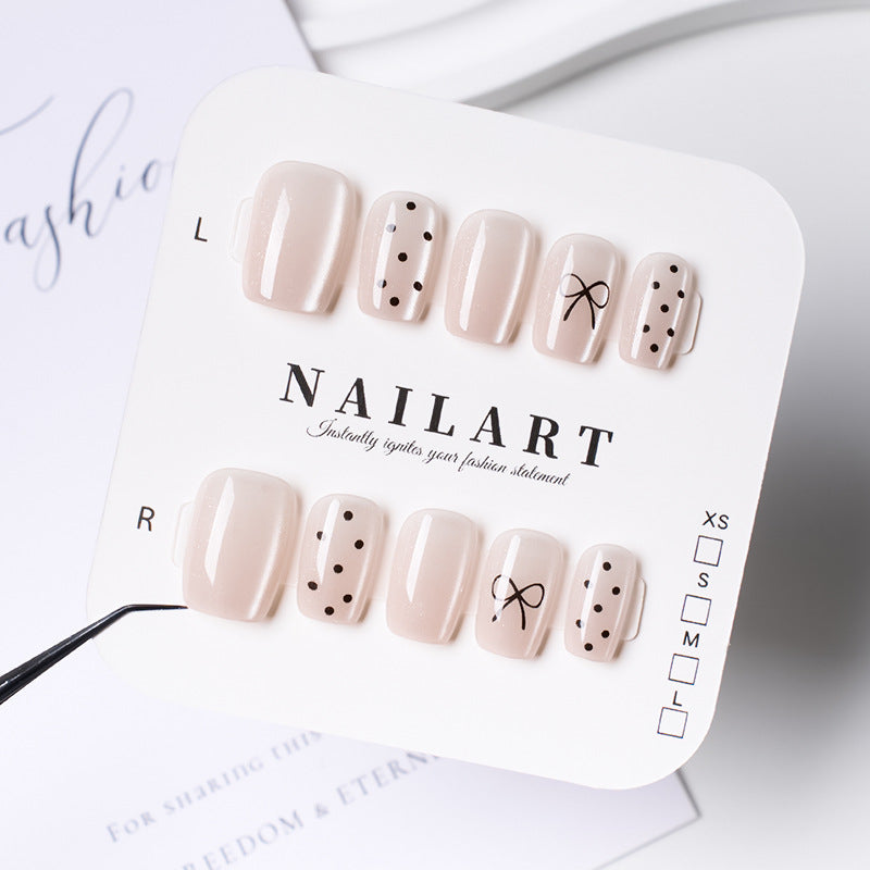 Chic Minimalistische Press-On Nagelset Brehn