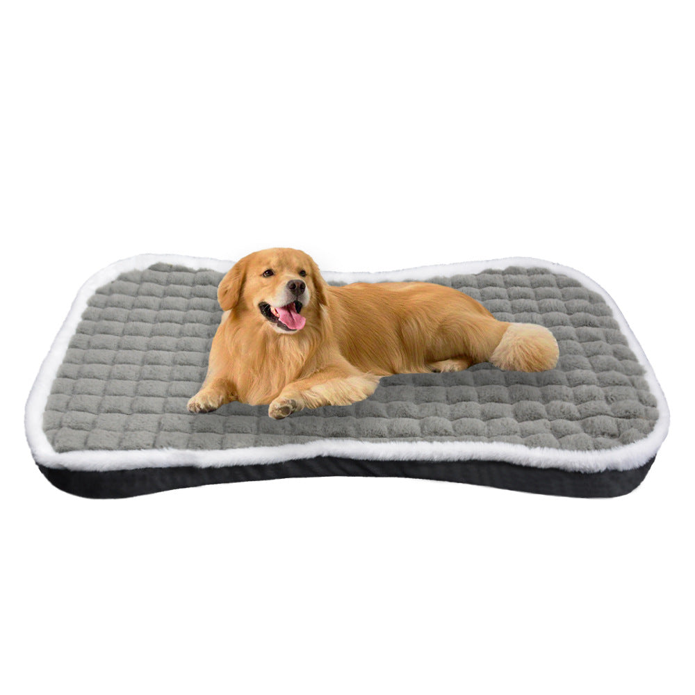 Luxuriöse gestepfte Hundebett
