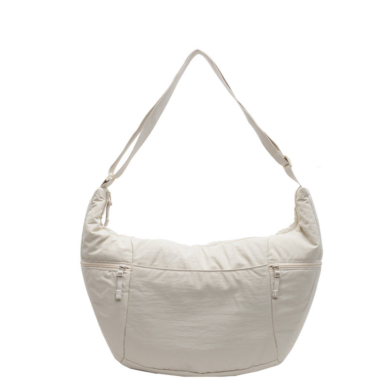 Weiche Stoff Hobo Tasche Brehn