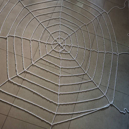 Dekorativer Halloween-Spinnenweben-Requisit Brehn