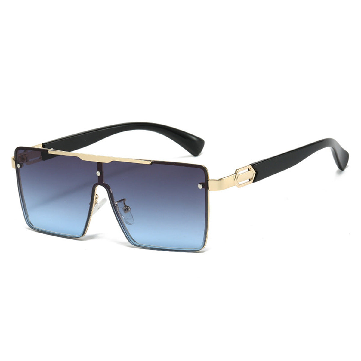 Damen Modische Oversized-Sonnenbrille im exklusiven Schildpatt-Design Brehn