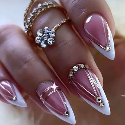 Elegante Nagelkunstverlängerungen Brehn
