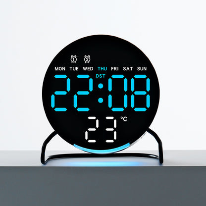 Digitaler Wecker mit Temperatur- und Kalenderanzeige Brehn