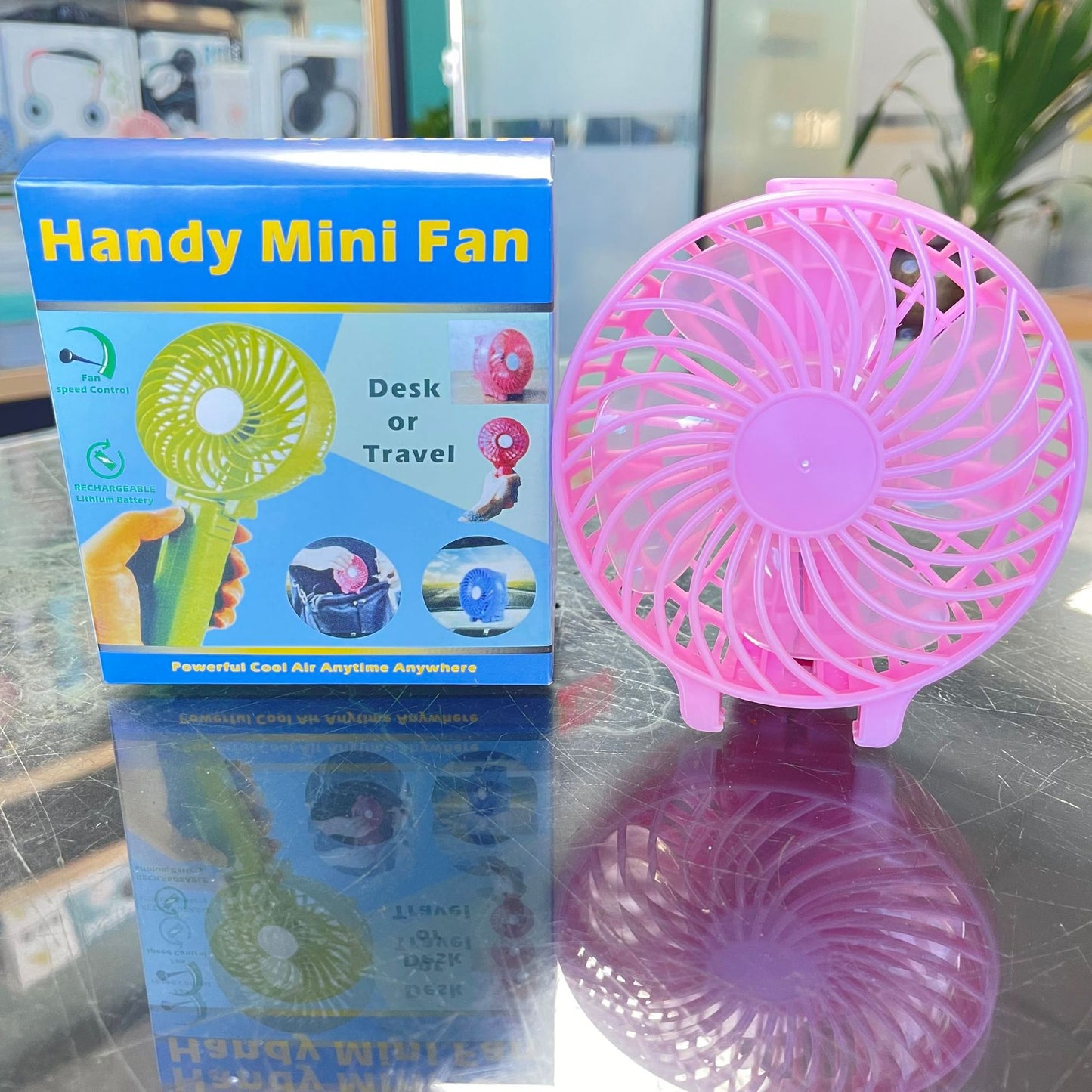 Unisex Kompakter Reise Mini Ventilator Brehn